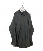 Graphpaper×is-nessグラフペーパー×イズネス）の古着「長袖シャツ」｜ブラック