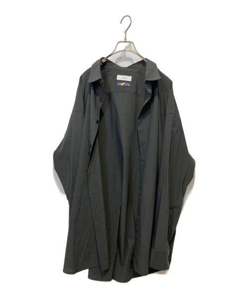 Graphpaper（グラフペーパー）Graphpaper (グラフペーパー) is-ness (イズネス) 長袖シャツ ブラック サイズ:FREEの古着・服飾アイテム