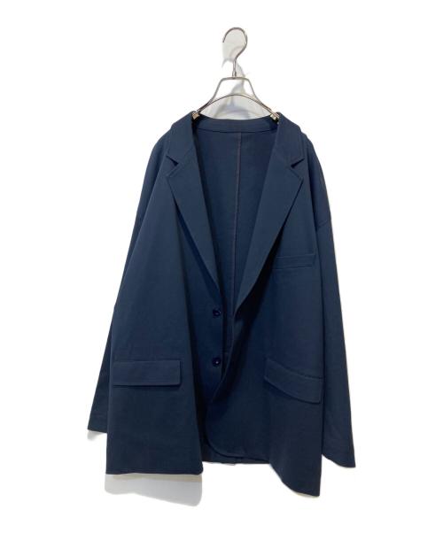 Graphpaper（グラフペーパー）Graphpaper (グラフペーパー) Compact Ponte Jacket ネイビー サイズ:2の古着・服飾アイテム