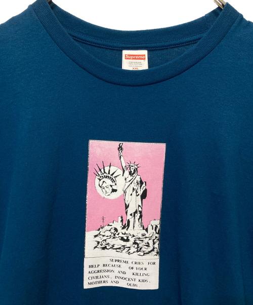 SUPREME（シュプリーム）Supreme (シュプリーム) Liberty Tee ネイビー サイズ:XXLの古着・服飾アイテム