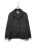 Plan C（プランシー）の古着「ナイロンテーラードジャケット」｜ブラック