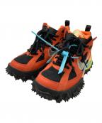NIKE×OFFWHITEナイキ×オフホワイト）の古着「AIR TERRA FORMA」｜オレンジ