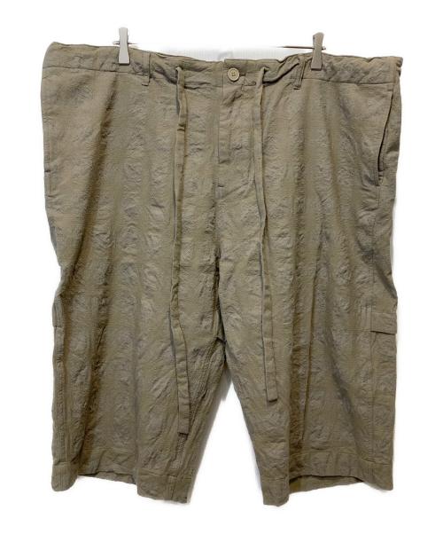 AUBETT（オーベット）AUBETT (オーベット) サマーウール 縮絨 サッカー ワイドショーツ グレー サイズ:5の古着・服飾アイテム