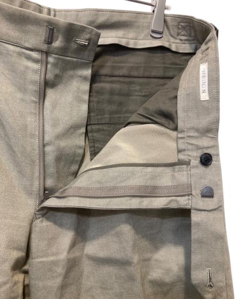 HEUGN（ユーゲン）HEUGN (ユーゲン) Aaron 2P Tapered Olive ベージュ サイズ:４の古着・服飾アイテム