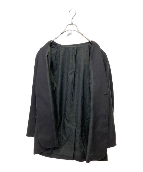 wirrow（ウィロウ）wirrow (ウィロウ) Botany Wool soft jacket ブラック サイズ:２の古着・服飾アイテム