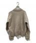 AMI Alexandre Mattiussi (アミアレクサンドルマテュッシ) ハートロゴカーディガン ベージュ サイズ:XS：20000円