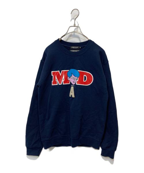 UNDERCOVER（アンダーカバー）UNDERCOVER (アンダーカバー) CYDERBOY プリントスウェット ネイビー サイズ:Sの古着・服飾アイテム