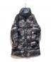 WHITE MOUNTAINEERING（ホワイトマウンテ二アニング）の古着「CLOUD CAMO PRINTED REVERSIBLE DAWN COAT」｜ブラック
