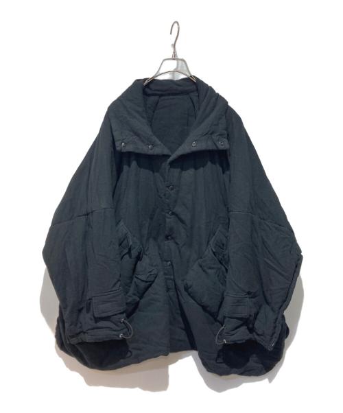 PHINGERIN（フィンガリン）PHINGERIN (フィンガリン) FUTON COAT NEL DYE ブラック サイズ:Mの古着・服飾アイテム