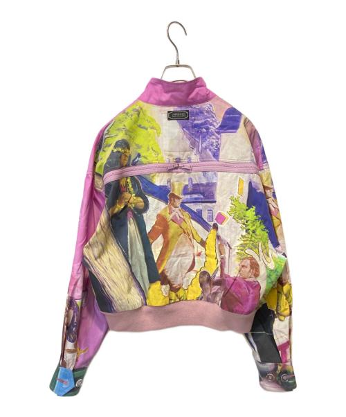 UNDERCOVER（アンダーカバー）UNDERCOVER (アンダーカバー) 総柄ブルゾン ピンク サイズ:2の古着・服飾アイテム