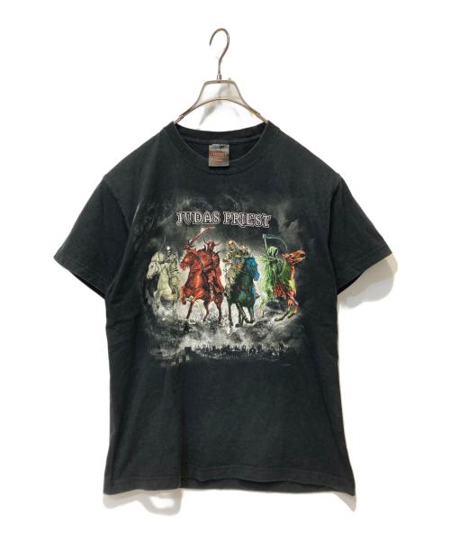 USED（ユーズド）USED (ユーズド) ヴィンテージTシャツ ブラック サイズ:Ｌの古着・服飾アイテム