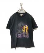 DISNEYディズニー）の古着「プリントTシャツ」｜ブラック