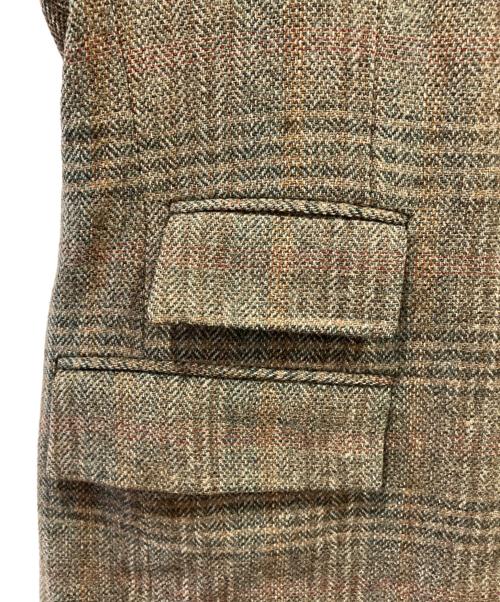 POLO RALPH LAUREN（ポロ・ラルフローレン）POLO RALPH LAUREN (ポロ・ラルフローレン) ツイードジャケット ブラウン サイズ:表記無しの古着・服飾アイテム