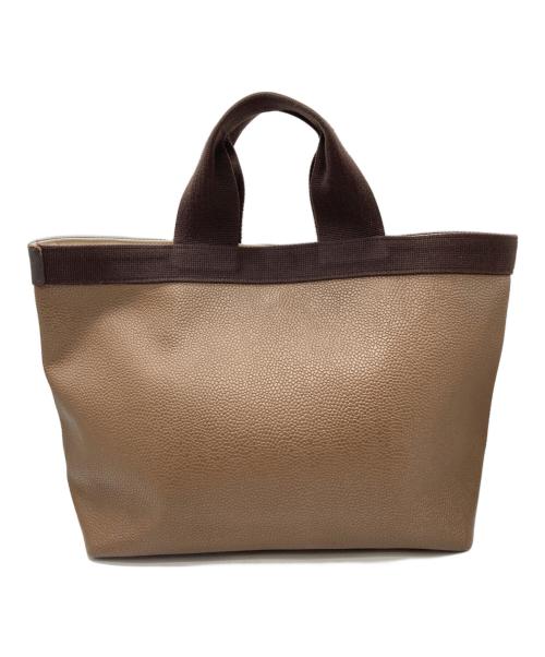 Herve Chapelier（エルベシャプリエ）Herve Chapelier (エルベシャプリエ) リュクス船形トートバッグ ブラウンの古着・服飾アイテム