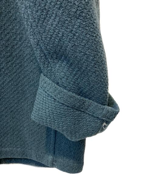 COMME des GARCONS HOMME（コムデギャルソン オム）COMME des GARCONS HOMME (コムデギャルソン オム) 4つ釦テーラードジャケット ブルー サイズ:Mの古着・服飾アイテム