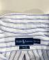 中古・古着 RALPH LAUREN (ラルフローレン) ストライプリネンシャツ ホワイト サイズ:17 1/2　XL：7000円