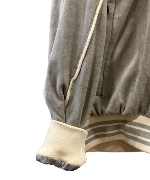 Corteiz（コーテイズ）Corteiz (コーテイズ) Velour Track Jacket グレー サイズ:Lの古着・服飾アイテム