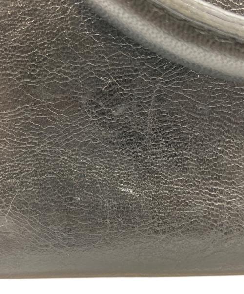 tricot COMME des GARCONS（トリココムデギャルソン）tricot COMME des GARCONS (トリココムデギャルソン) ゴートレザーハンドバッグ ブラックの古着・服飾アイテム