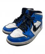 NIKEナイキ）の古着「AIR JORDAN 1 MID SIGNAL BLUE」｜ブルー