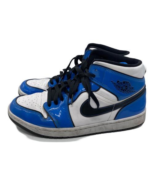 NIKE（ナイキ）NIKE (ナイキ) AIR JORDAN 1 MID SIGNAL BLUE ブルー サイズ:28cmの古着・服飾アイテム