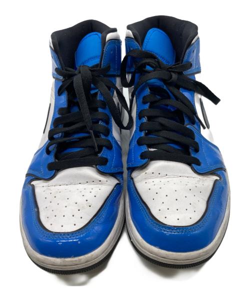 NIKE（ナイキ）NIKE (ナイキ) AIR JORDAN 1 MID SIGNAL BLUE ブルー サイズ:28cmの古着・服飾アイテム