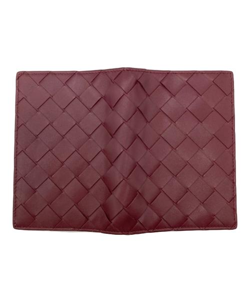 BOTTEGA VENETA（ボッテガベネタ）BOTTEGA VENETA (ボッテガベネタ) パスポートケース レッドの古着・服飾アイテム