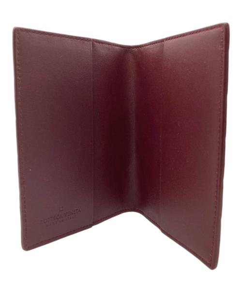 BOTTEGA VENETA（ボッテガベネタ）BOTTEGA VENETA (ボッテガベネタ) パスポートケース レッドの古着・服飾アイテム