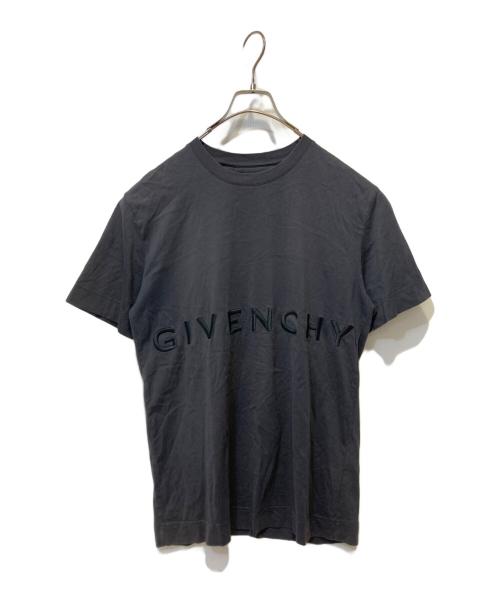 GIVENCHY（ジバンシィ）GIVENCHY (ジバンシィ) 4G ブランドロゴ スリムフィットtシャツ ブラック サイズ:Ｌの古着・服飾アイテム