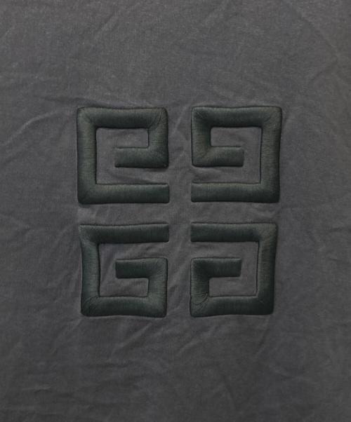 GIVENCHY（ジバンシィ）GIVENCHY (ジバンシィ) 4G ブランドロゴ スリムフィットtシャツ ブラック サイズ:Ｌの古着・服飾アイテム