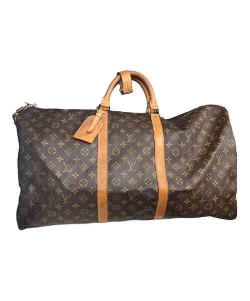 LOUIS VUITTON（ルイ ヴィトン）LOUIS VUITTON (ルイ ヴィトン) キーポル・バンドリエール60 ブラウンの古着・服飾アイテム