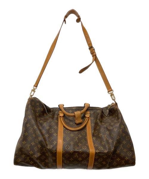LOUIS VUITTON（ルイ ヴィトン）LOUIS VUITTON (ルイ ヴィトン) キーポル・バンドリエール60 ブラウンの古着・服飾アイテム