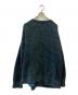 NEON SIGN (ネオンサイン) Innermost color mohair cardigan ブラック×ブルー サイズ:46：8000円