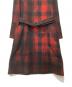 中古・古着 Yohji Yamamoto pour homme (ヨウジヤマモト プールオム) 内田柄スタンドカラーコート レッド サイズ:3：170000円