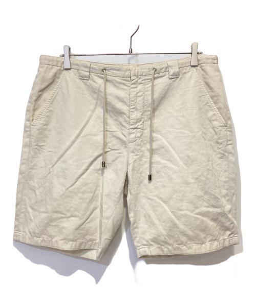 Maison Martin Margiela（メゾンマルタンマルジェラ）Maison Martin Margiela (メゾンマルタンマルジェラ) ハーフパンツ アイボリー サイズ:52の古着・服飾アイテム