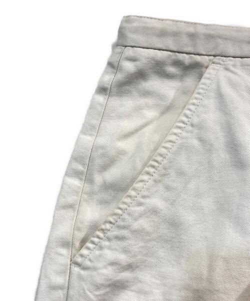Maison Martin Margiela（メゾンマルタンマルジェラ）Maison Martin Margiela (メゾンマルタンマルジェラ) ハーフパンツ アイボリー サイズ:52の古着・服飾アイテム
