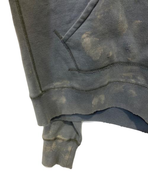 SAINT MICHAEL（セントマイケル）SAINT MICHAEL (セントマイケル) プルオーバーパーカー/HOODIE グレー サイズ:Mの古着・服飾アイテム