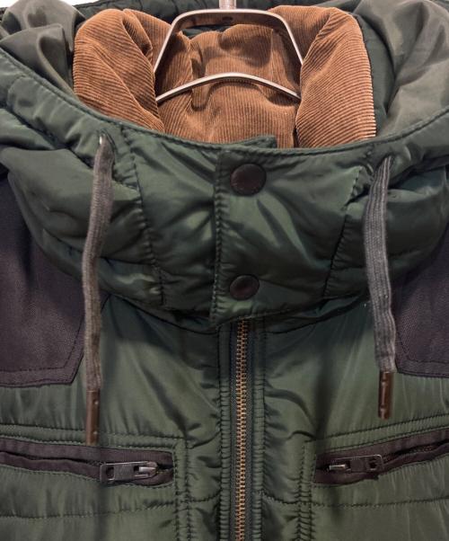 DIESEL（ディーゼル）DIESEL (ディーゼル) キルティングジャケット グリーン サイズ:XXLの古着・服飾アイテム