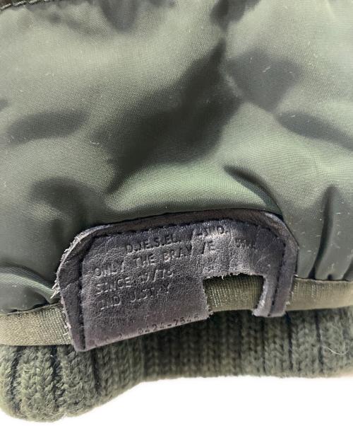 DIESEL（ディーゼル）DIESEL (ディーゼル) キルティングジャケット グリーン サイズ:XXLの古着・服飾アイテム