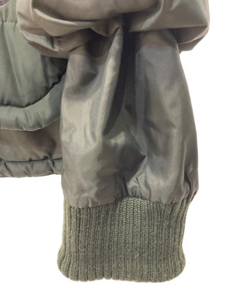 DIESEL（ディーゼル）DIESEL (ディーゼル) キルティングジャケット グリーン サイズ:XXLの古着・服飾アイテム