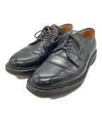 Aldenオールデン）の古着「コードバンプレーントゥシューズ」｜ブラック