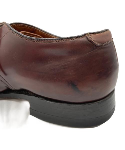 Alden（オールデン）ALDEN (オールデン) コードバン Vチップ シューズ ブラウン サイズ:6 B/Dの古着・服飾アイテム