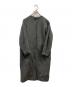 JOURNAL STANDARD（ジャーナルスタンダード）の古着「スーパー140ビーバーノーカラーコート」｜グレー