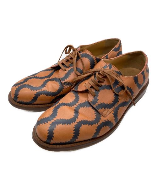 Vivienne Westwood（ヴィヴィアンウエストウッド）Vivienne Westwood (ヴィヴィアンウエストウッド) グリンソンスクイグルシューズ ブラウン サイズ:43の古着・服飾アイテム