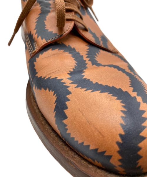 Vivienne Westwood（ヴィヴィアンウエストウッド）Vivienne Westwood (ヴィヴィアンウエストウッド) グリンソンスクイグルシューズ ブラウン サイズ:43の古着・服飾アイテム