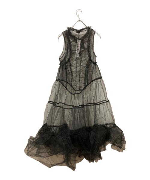 PAMEO POSE（パメオポーズ）PAMEO POSE (パメオポーズ) Neon Flower Dress ブラック サイズ:FREEの古着・服飾アイテム