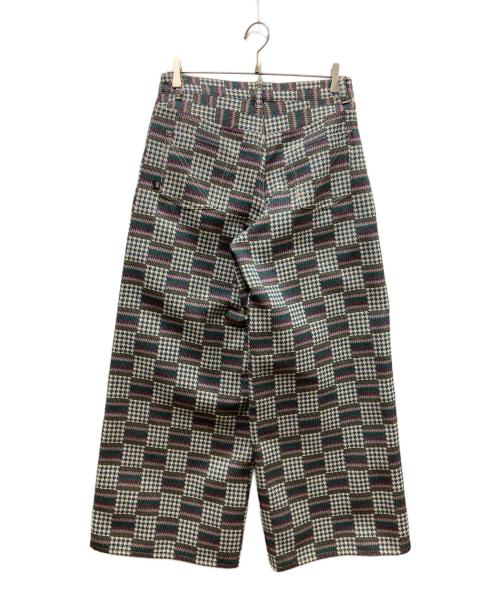 PAMEO POSE（パメオポーズ）PAMEO POSE (パメオポーズ) Patchwork Jacquard Trousers マルチカラー サイズ:Ｍの古着・服飾アイテム