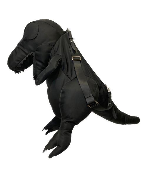 MIHARA YASUHIRO（ミハラヤスヒロ）MIHARA YASUHIRO (ミハラヤスヒロ) T-REX ティーレックス ビッグ ショルダーバッグ ブラックの古着・服飾アイテム