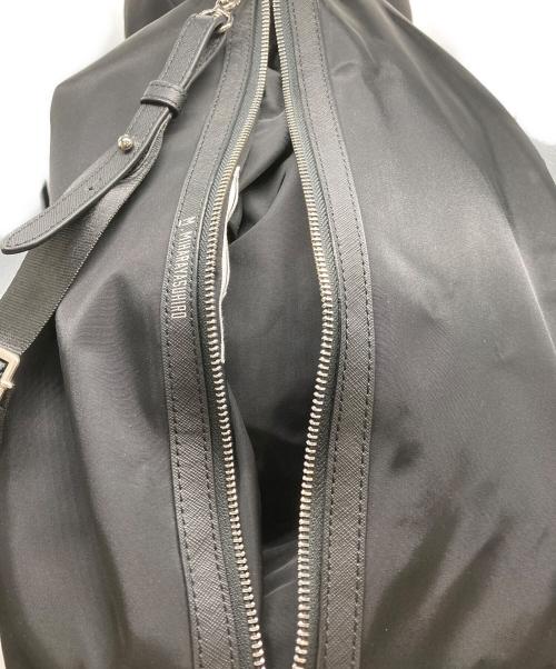 MIHARA YASUHIRO（ミハラヤスヒロ）MIHARA YASUHIRO (ミハラヤスヒロ) T-REX ティーレックス ビッグ ショルダーバッグ ブラックの古着・服飾アイテム