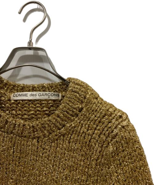 COMME des GARCONS（コムデギャルソン）COMME des GARCONS (コムデギャルソン) ニット ゴールド サイズ:表記無しの古着・服飾アイテム
