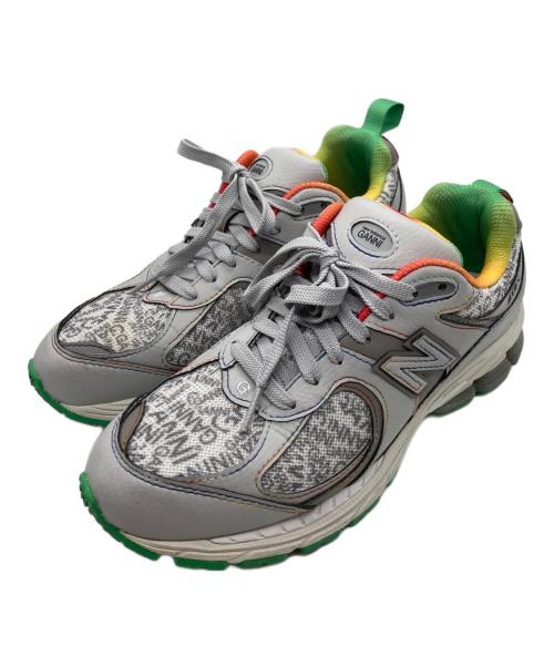 NEW BALANCE（ニューバランス）NEW BALANCE (ニューバランス) GANNI (ガニー) 2002R 'RAINCLOUD' グレー サイズ:23.5の古着・服飾アイテム